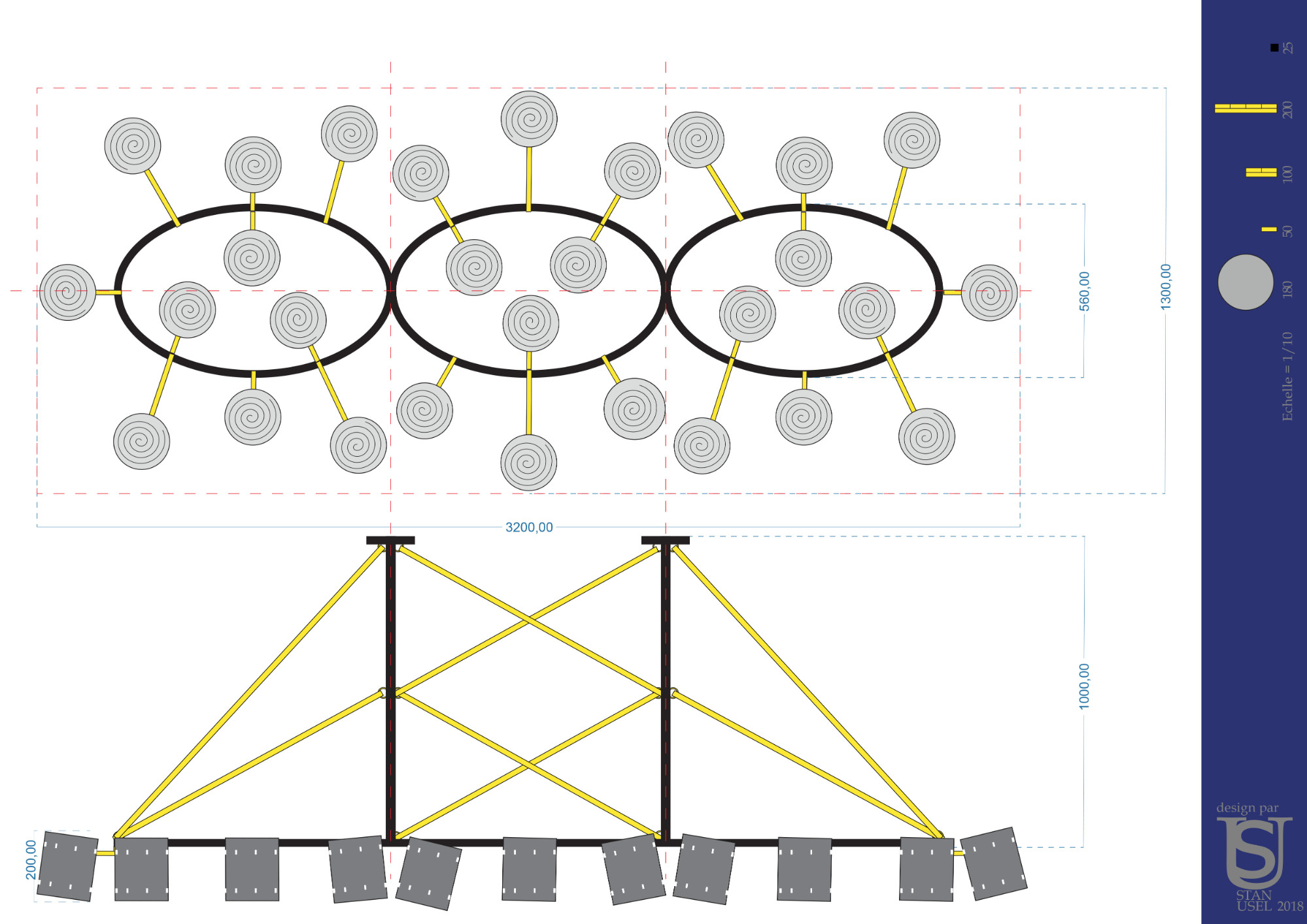 Chandelier by Stan Usel